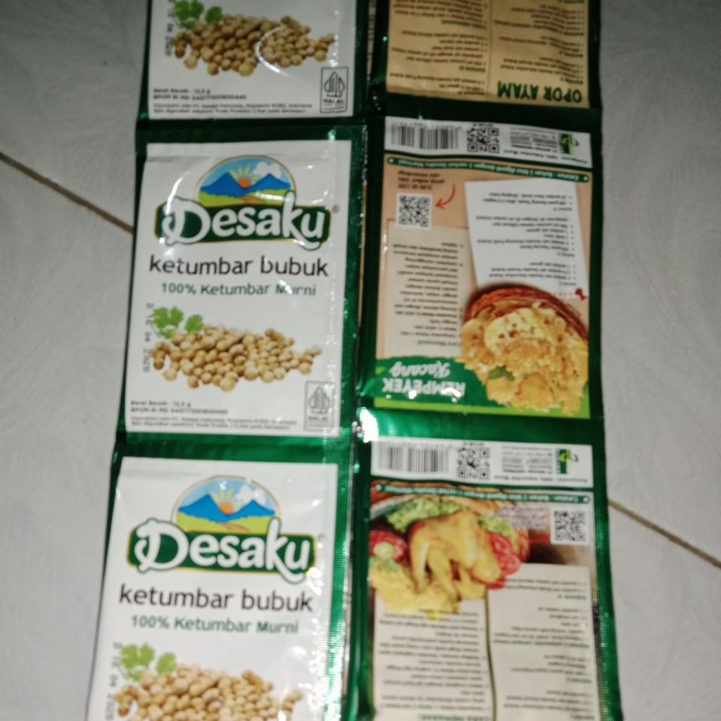 

desaku ketumbar bubuk renceng isi 12sachet
