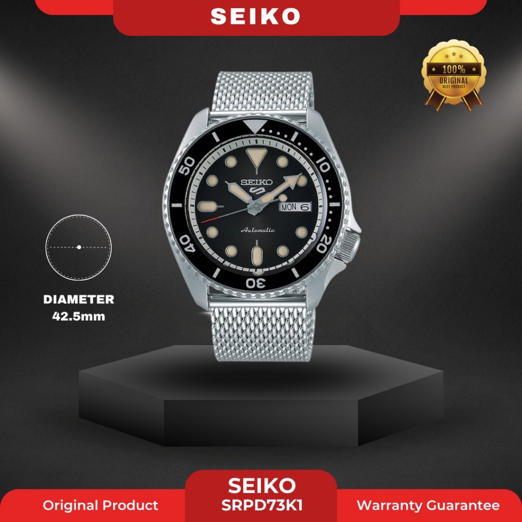 SEIKO SRPD73K1 PRIA ORIGINAL JAM TANGAN COWOK ARLOJI COWOK FASHION