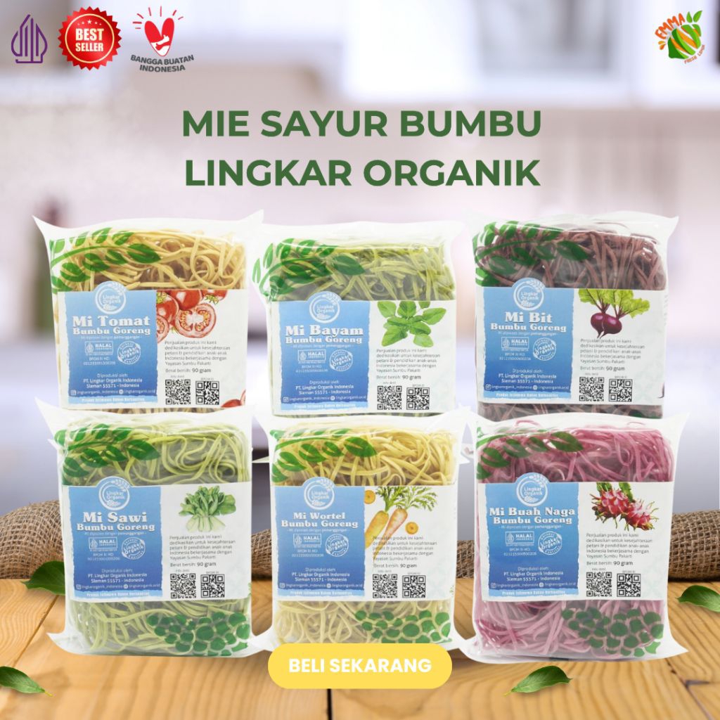 

Mie Sayur Bumbu Goreng Lingkar Organik