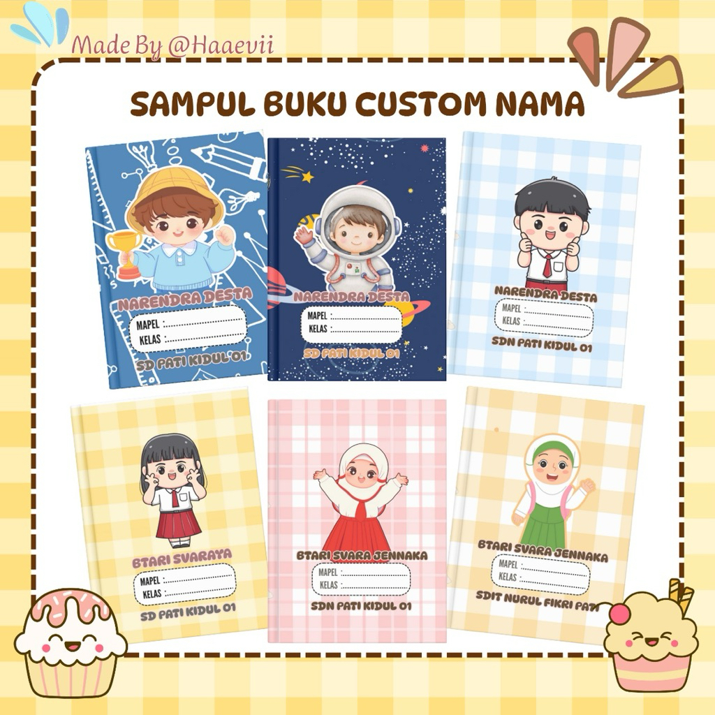 

Sampul Buku Anak SD Custom