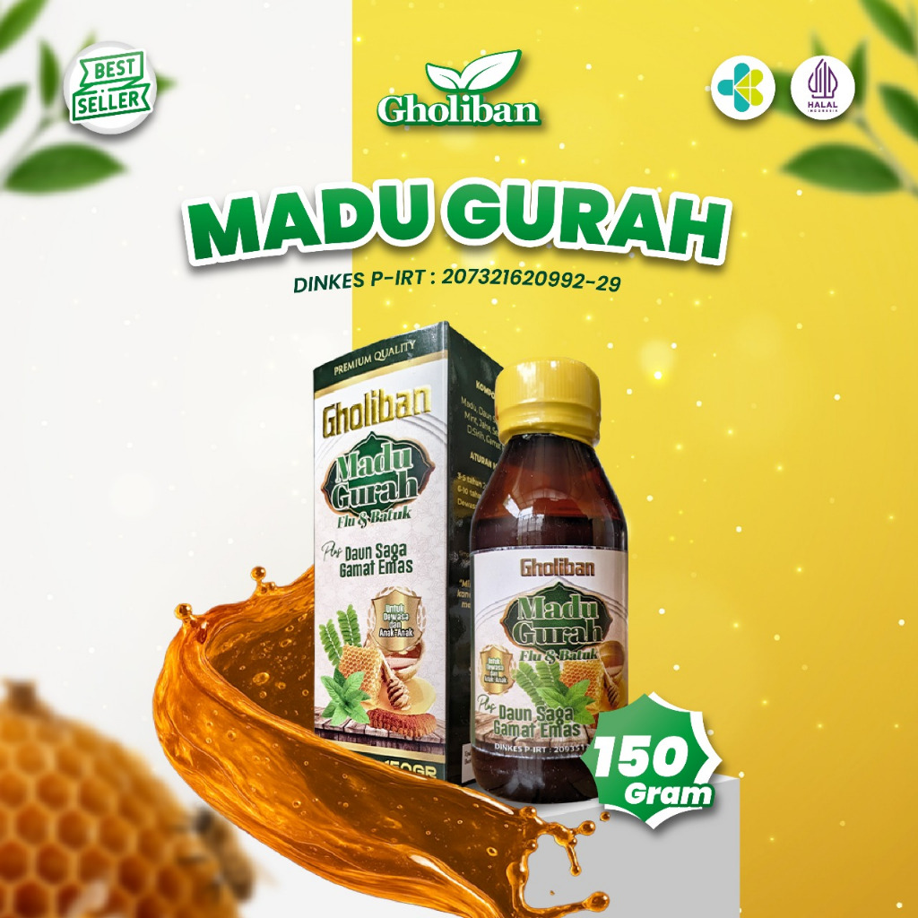 

Madu Gurah Flu dan Batuk Gholiban