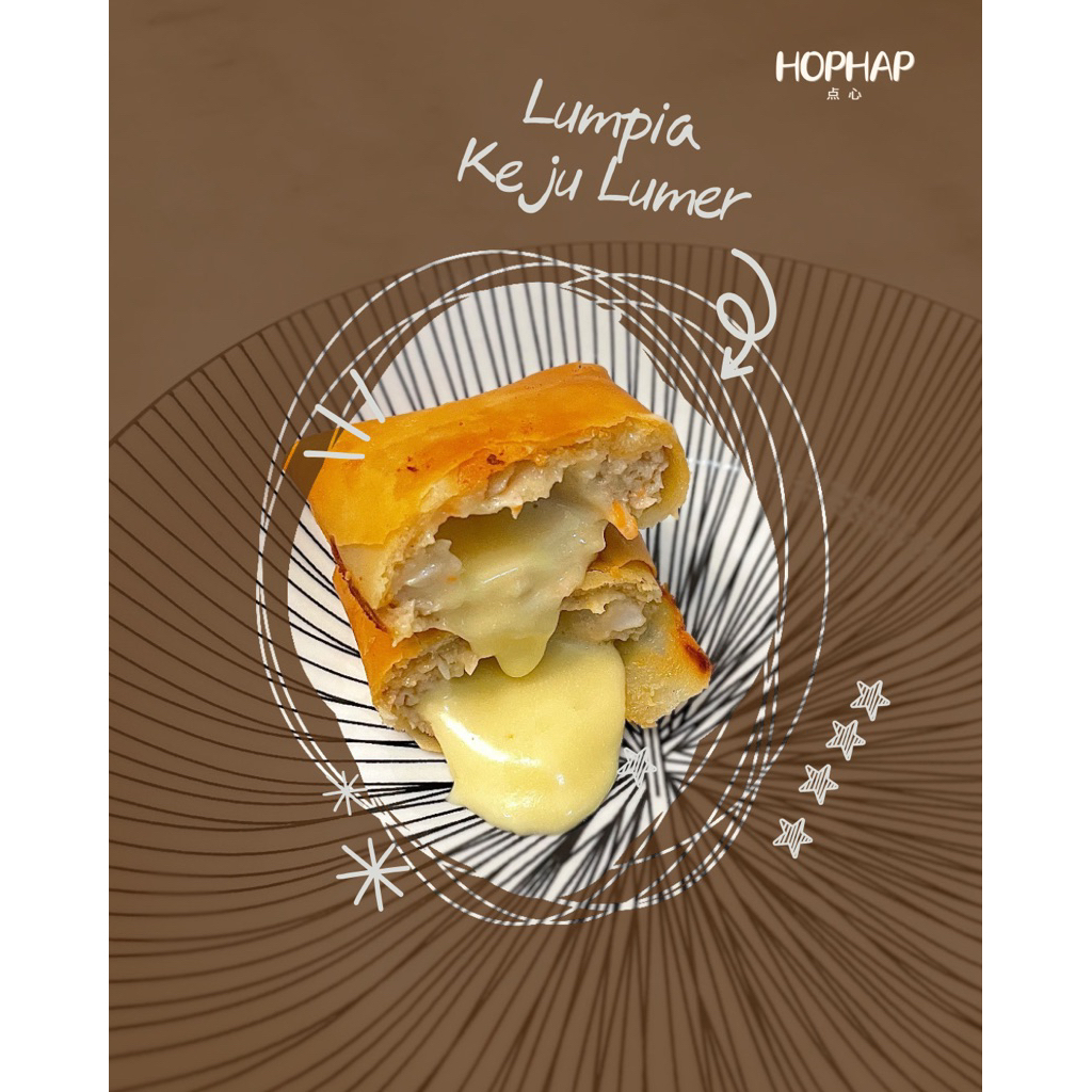 

Dimsum Keju Lumer (Lumpia) Kemasan Frozen or Ready to Eat