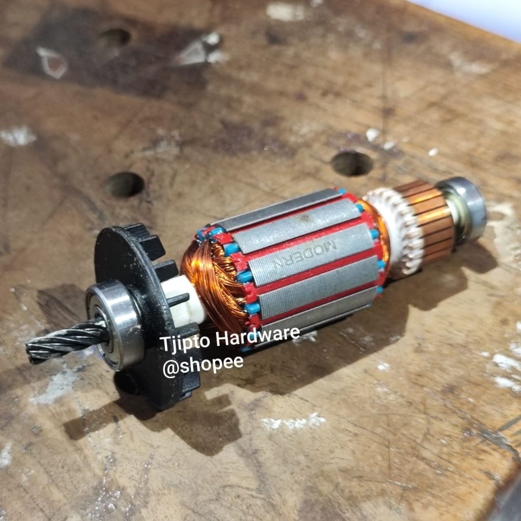 Armature M2100C Mesin Bor 10 mm Modern Angker 2100C Rotor M 2100 C