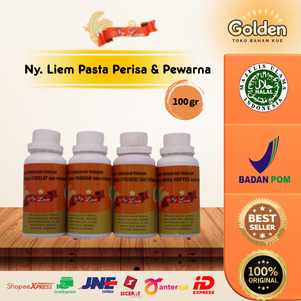 

Ny. Liem Pasta Perisa & Pewarna 100 gr