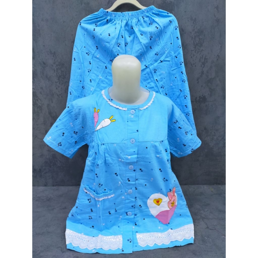 baju tidur 3/4 Patricia kemeja