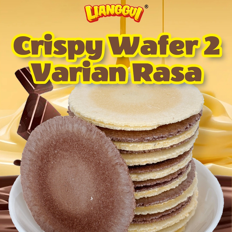 

Lianggui Crispy Cheese Wafer 20pcs Halal Cemilan Keluarga Renyah, Snack Sehat Anak & Penunda Lapar