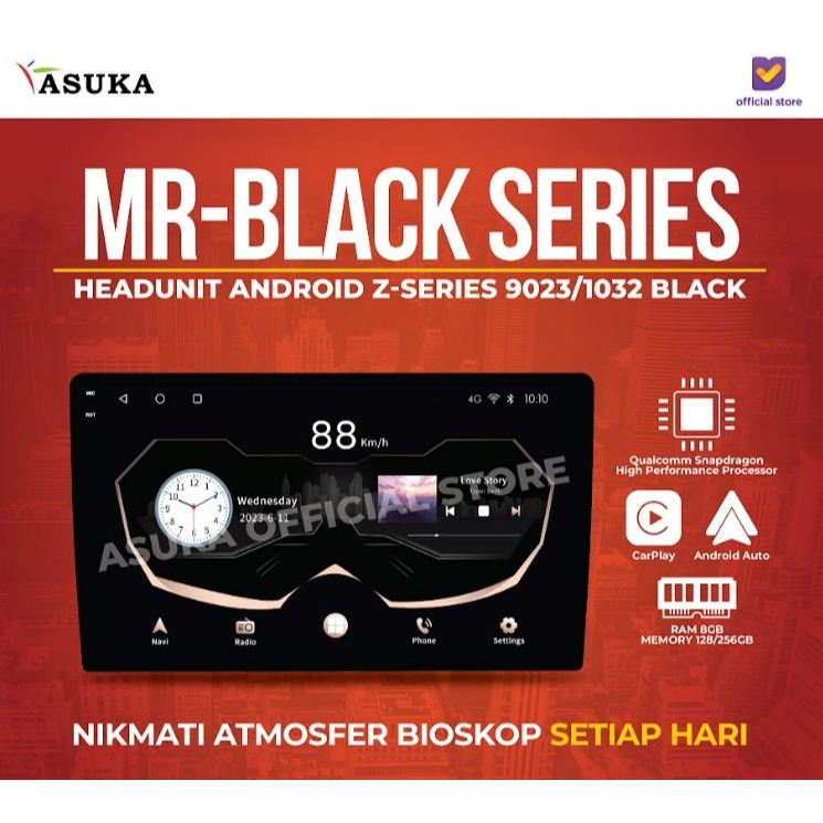 Head Unit Android Z Series Mirai Black