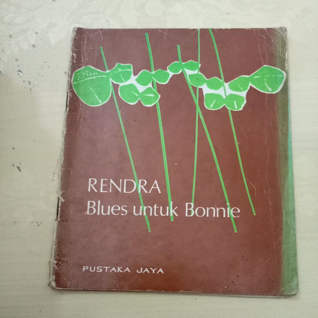 Buku ORI Rendra Blues untuk Bonnie