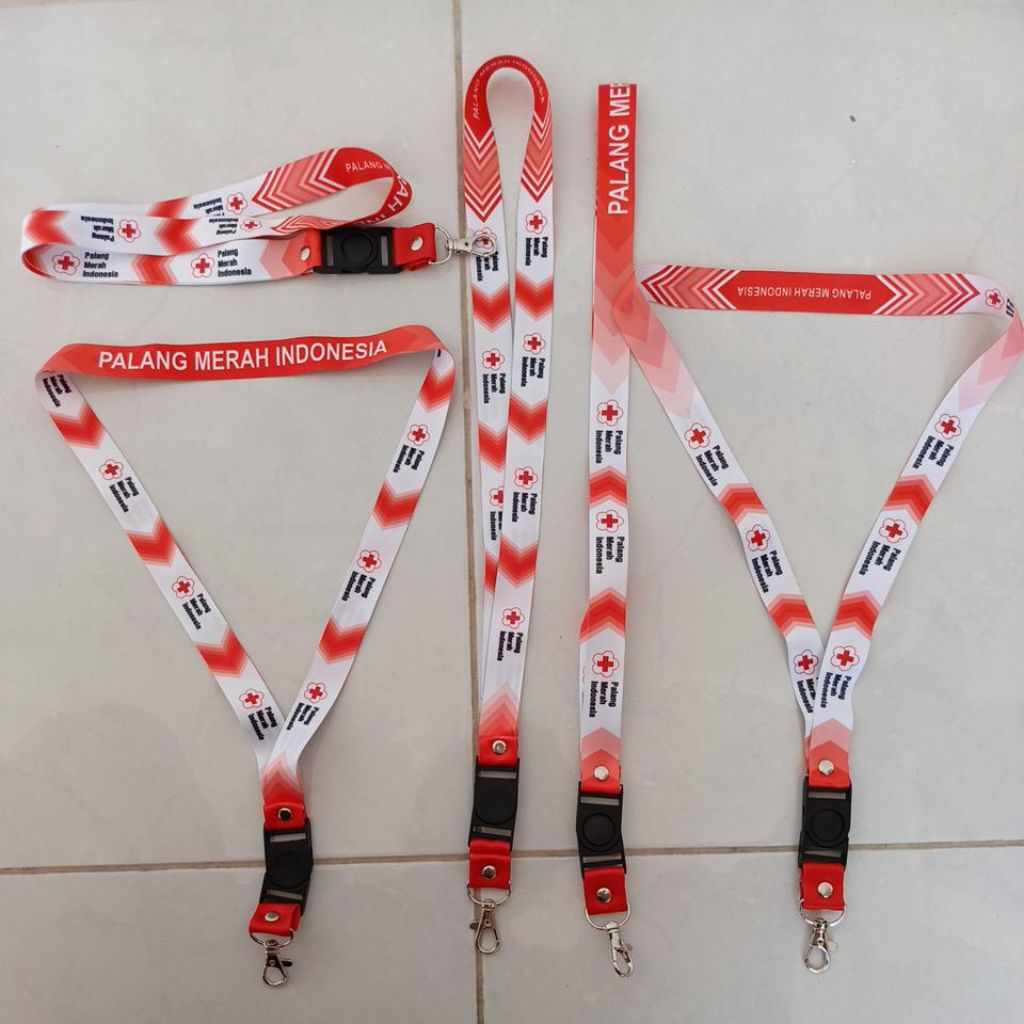

LANYARD PMI PALANG MERAH INDONESIA DESAIN 33