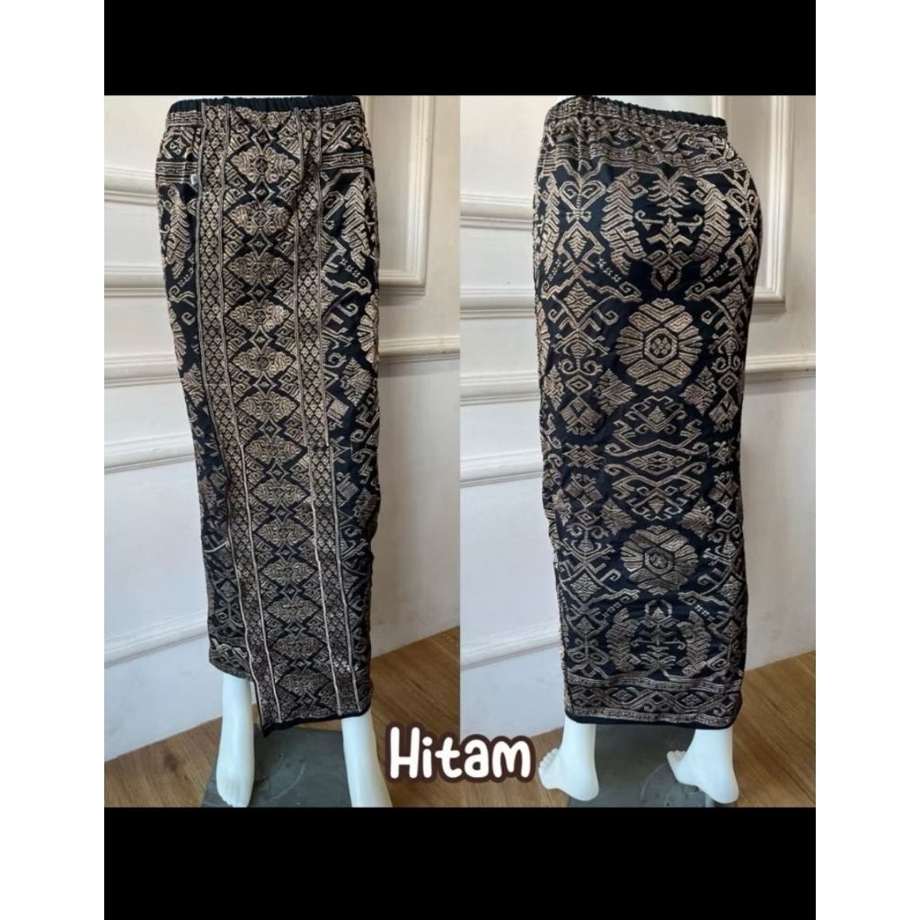 Kamen Bordir Motif Tumpal Songket Padma / Kamen Jadi / Kamen Bali / pakaian adat Bali