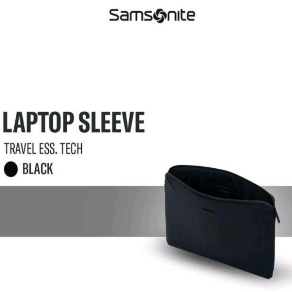 Samsonite Sleeve Case Laptop 14" Inch Softcase Waterproof - Black