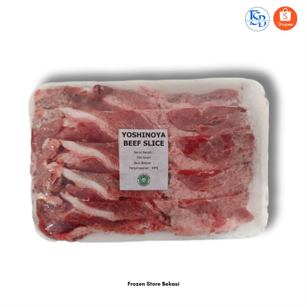 

BEEF SLICE YOSHINOYA & TERIYAKI 500GR