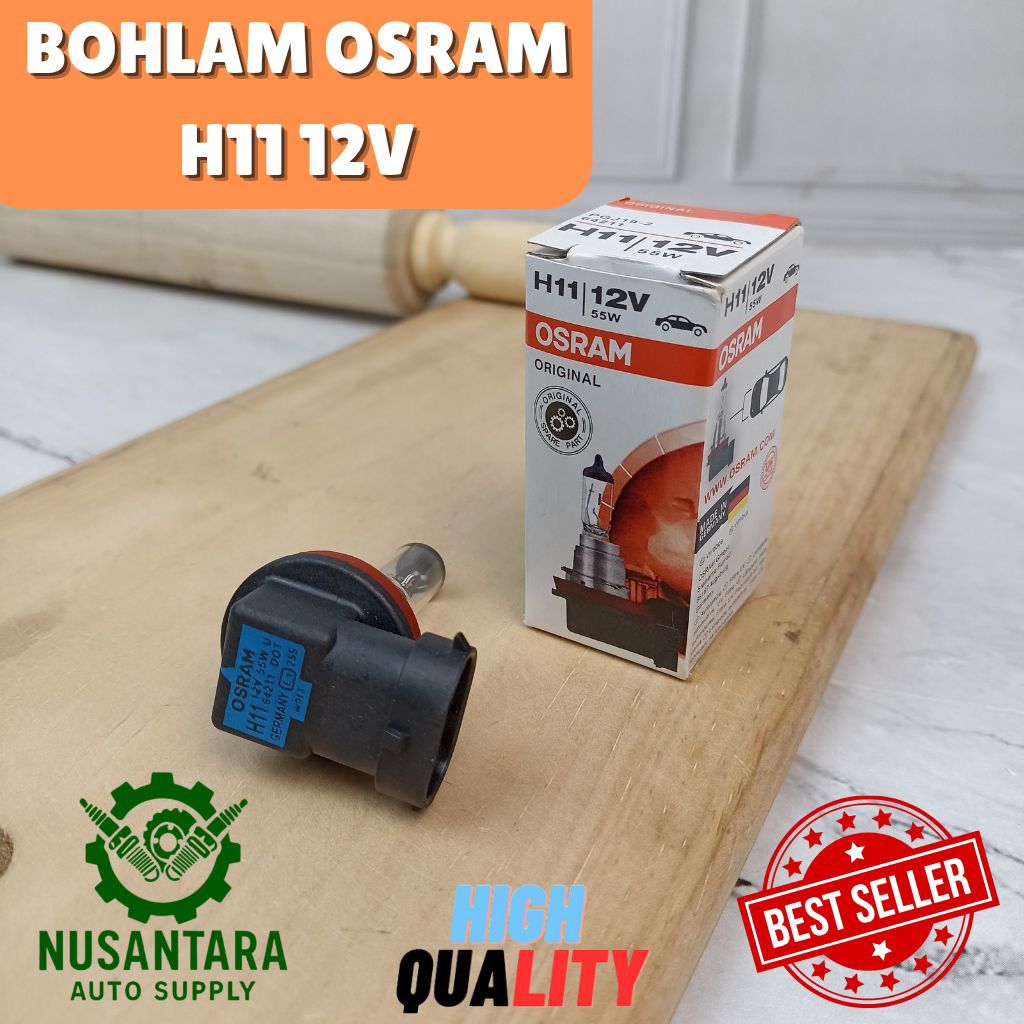 Bohlam H11 Mobil Avanza Xenia Rush Terios Calya Sigra Agya Ayla OSRAM