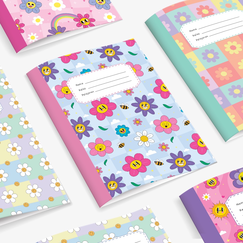 

bukuqu Sampul buku #Daisy Uk A5/B5 - Sampul buku tulis Aesthetic - Korean book cover