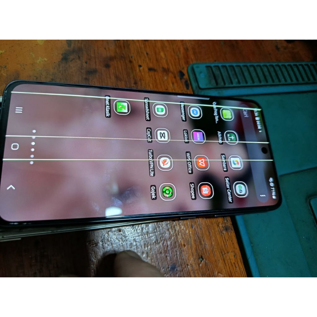 LCD S21FE  COPOTAN ORIGINAL SAMSUNG