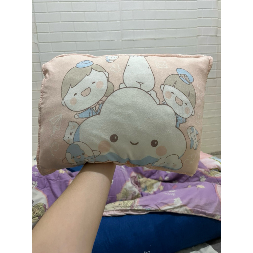 Baabaasheepz X SallyandPiper Head Pillow Baby | Bantal Kepala Bayi Baa Baa Sheepz - Preloved