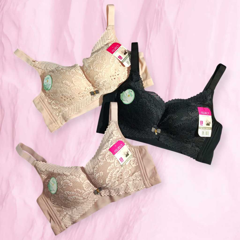 Bra Wanita Tanpa Kawat Felancy 02086 - High Panel Wireless Bra