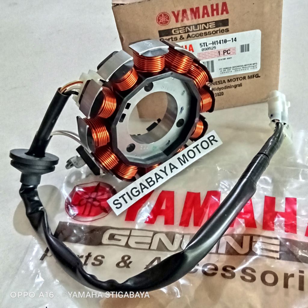 spul Mio sporty original spul Mio soul original spul Yamaha Nuvo original stator kumparan Fino karbu