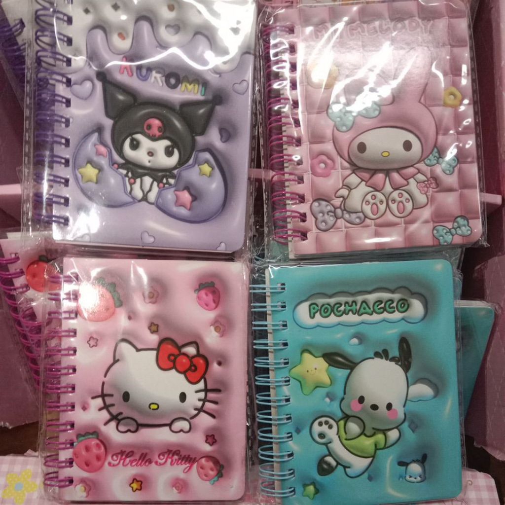 

NOTEBOOK SANRIO/BUKU TULIS RING SANRIO/NOTEBOOK RING