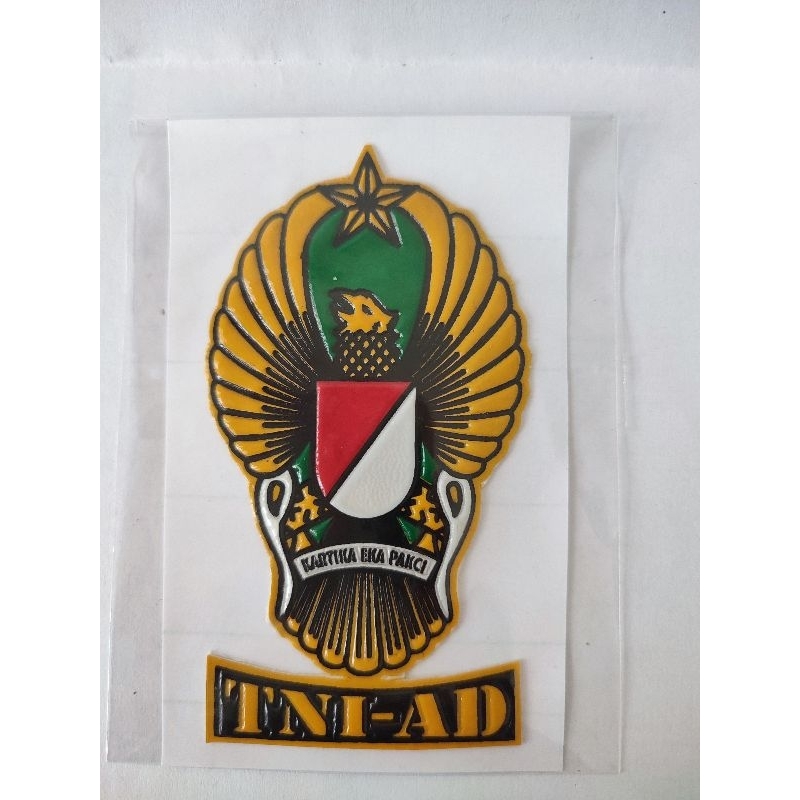 

Stiker embos TNI AD Eka Pakci