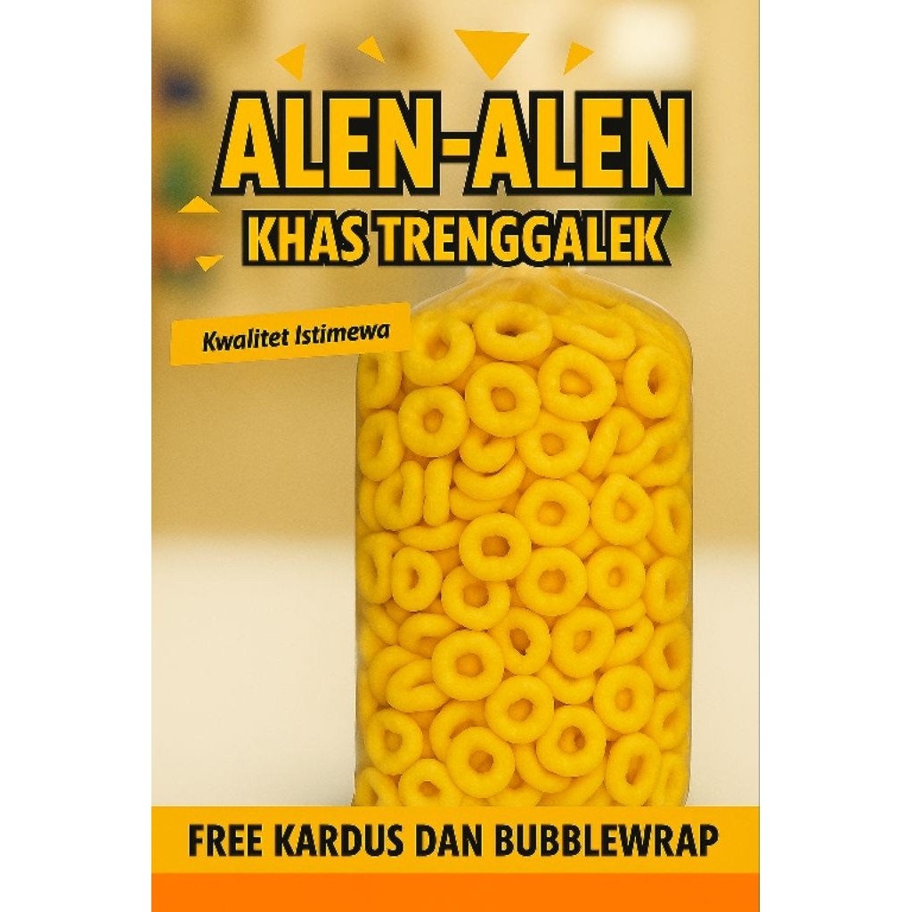 

Aneka camilan alen alen khas Trenggalek 500G