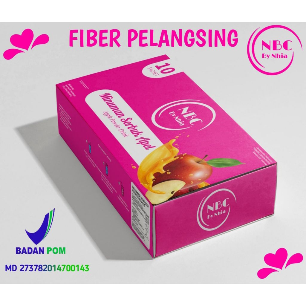 NBC By Nhia Beauty Care Fiber Drink Pelangsing dan Collagen