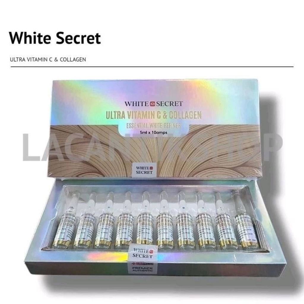 White Secret Ultra Vitamin C Kolagen | Paket 1x Infus