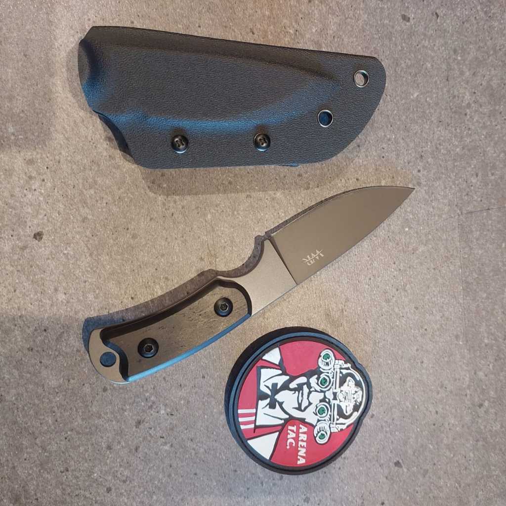 Arenatac - Pisau Tactical Kydex WR 21 / Pisau WR Tactical Outdoor + Holster Dan Teklock