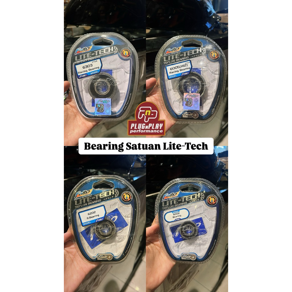 BEARING / KELAHAR FAITO LITE TECH (SATUAN) 6303/6005/6202/6002/6203/6207/6300
