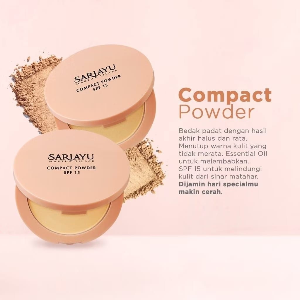Sariayu Compact Powder SPF 15 - Bedak Padat Sariayu