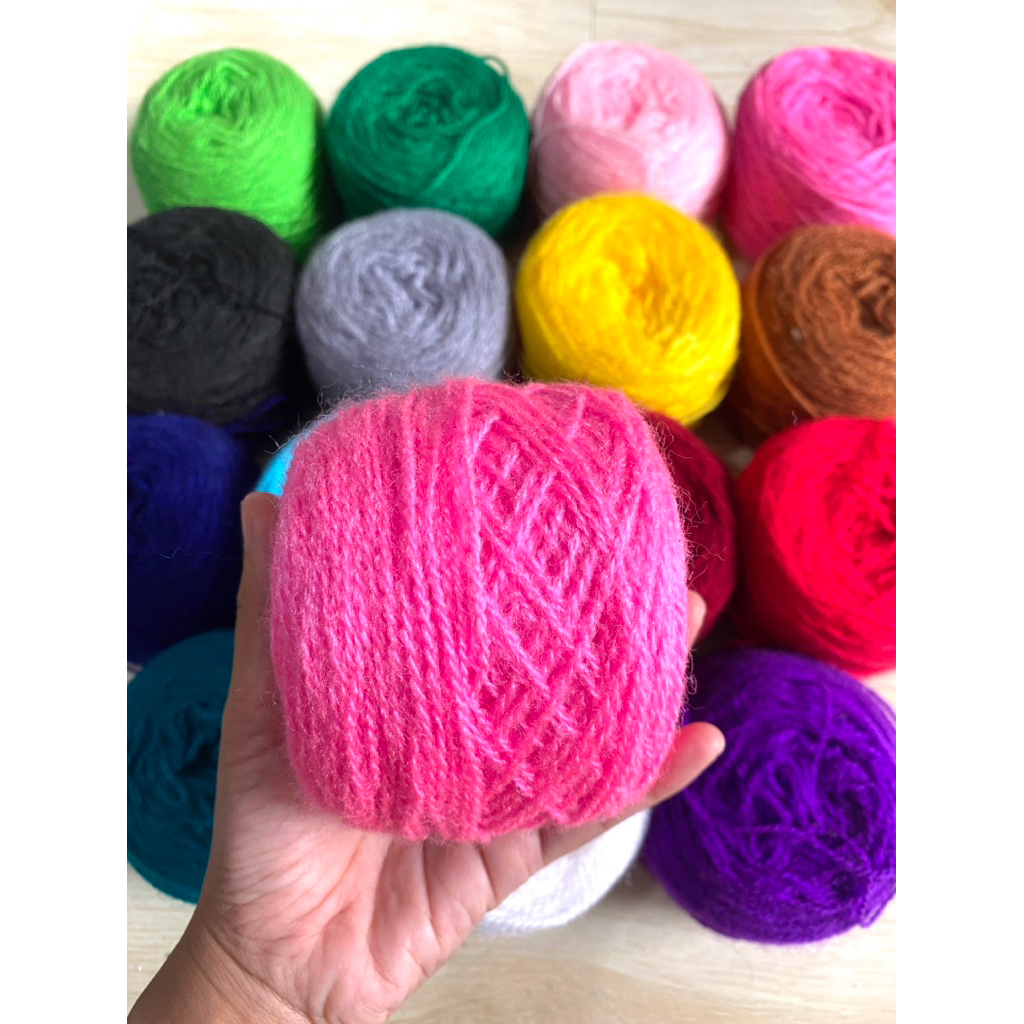 benang wol | benang siet | benang rajut | benang kristik | pom-pom