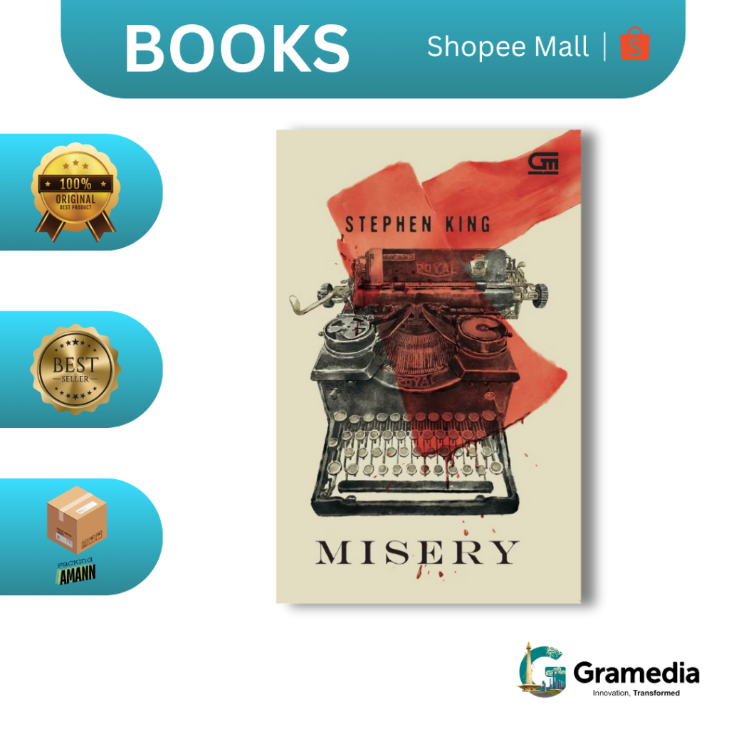 Gramedia MKG - Novel Misery (Stephen King)