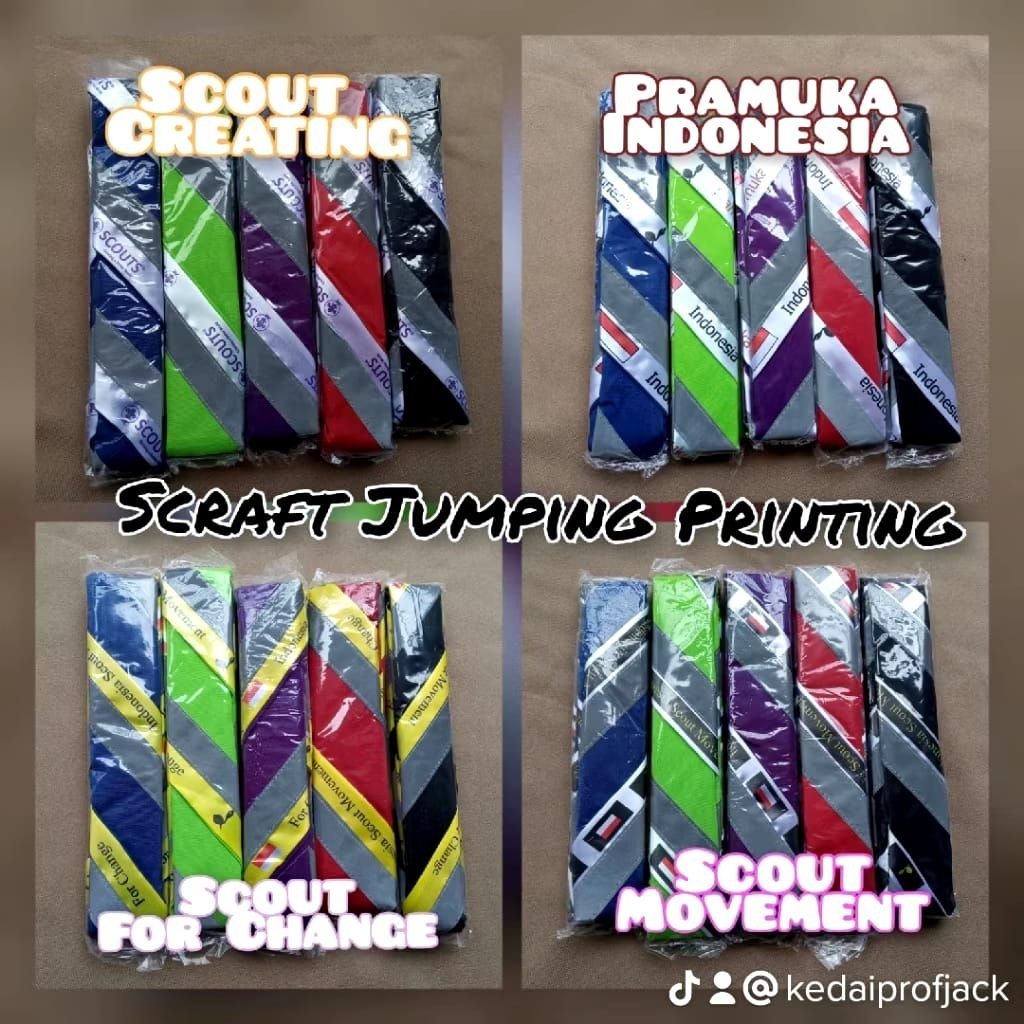 Scraft/Slayer Printing Pramuka Murah