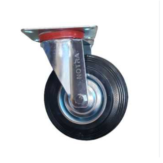 Roda Karet Hitam 5 Inch HIDUP/ Roda Karet Hitam 5 Inch MATI / Roda Karet Hitam 5 Inch HIDUP+REM / Ro