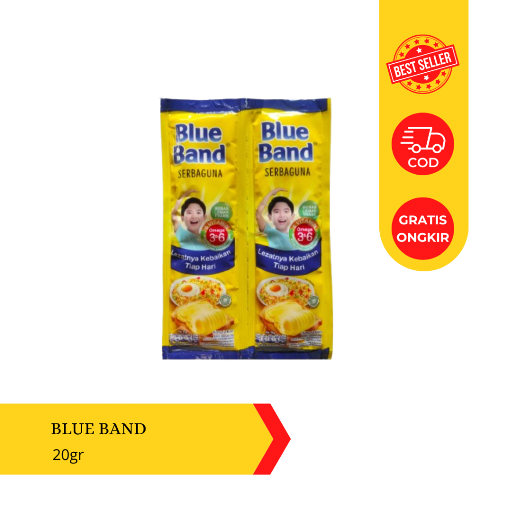 

BLUE BAND Margarin Serbaguna Sachet | 20gr