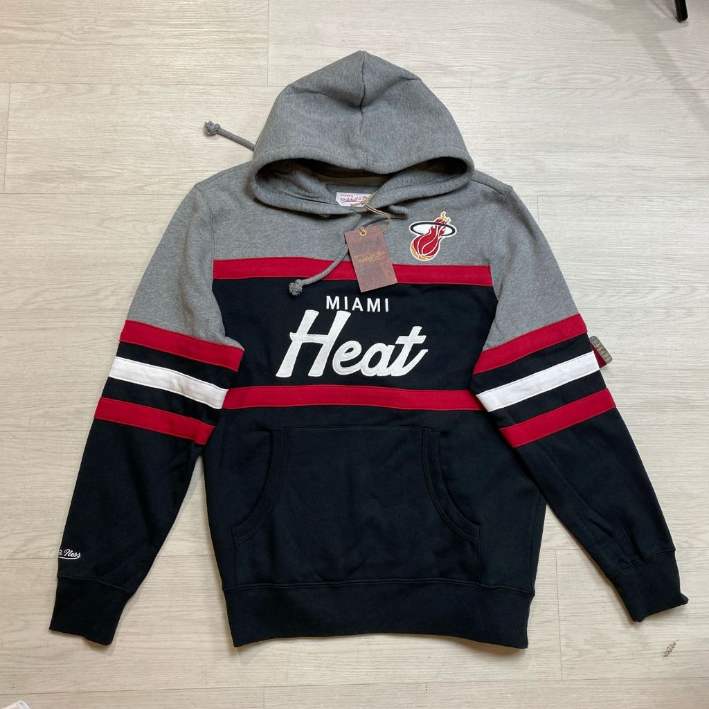 Mitchell & Ness Hoodie NBA Headcoach Miami Heat Logo