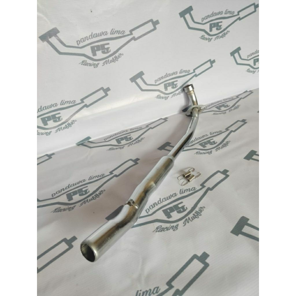 Leher knalpot inlet 38 35 jupiter z revo karisma supra 125 vega r grand astrea crypton shogun smash