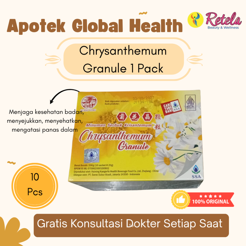 

Chrysanthemum Tea 1 Pack 10 Sachet