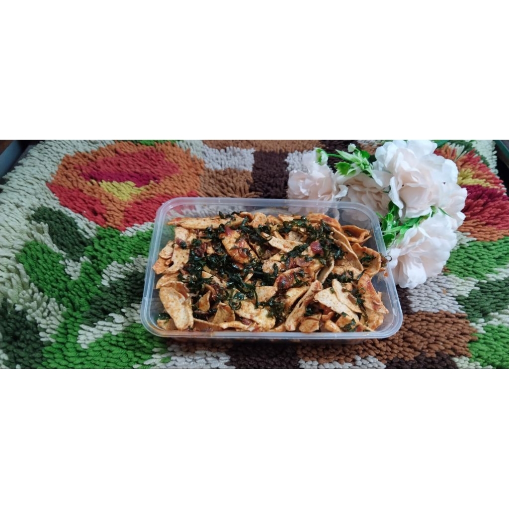 

basreng balado extra bakso goreng ukuran 500 ml full isi