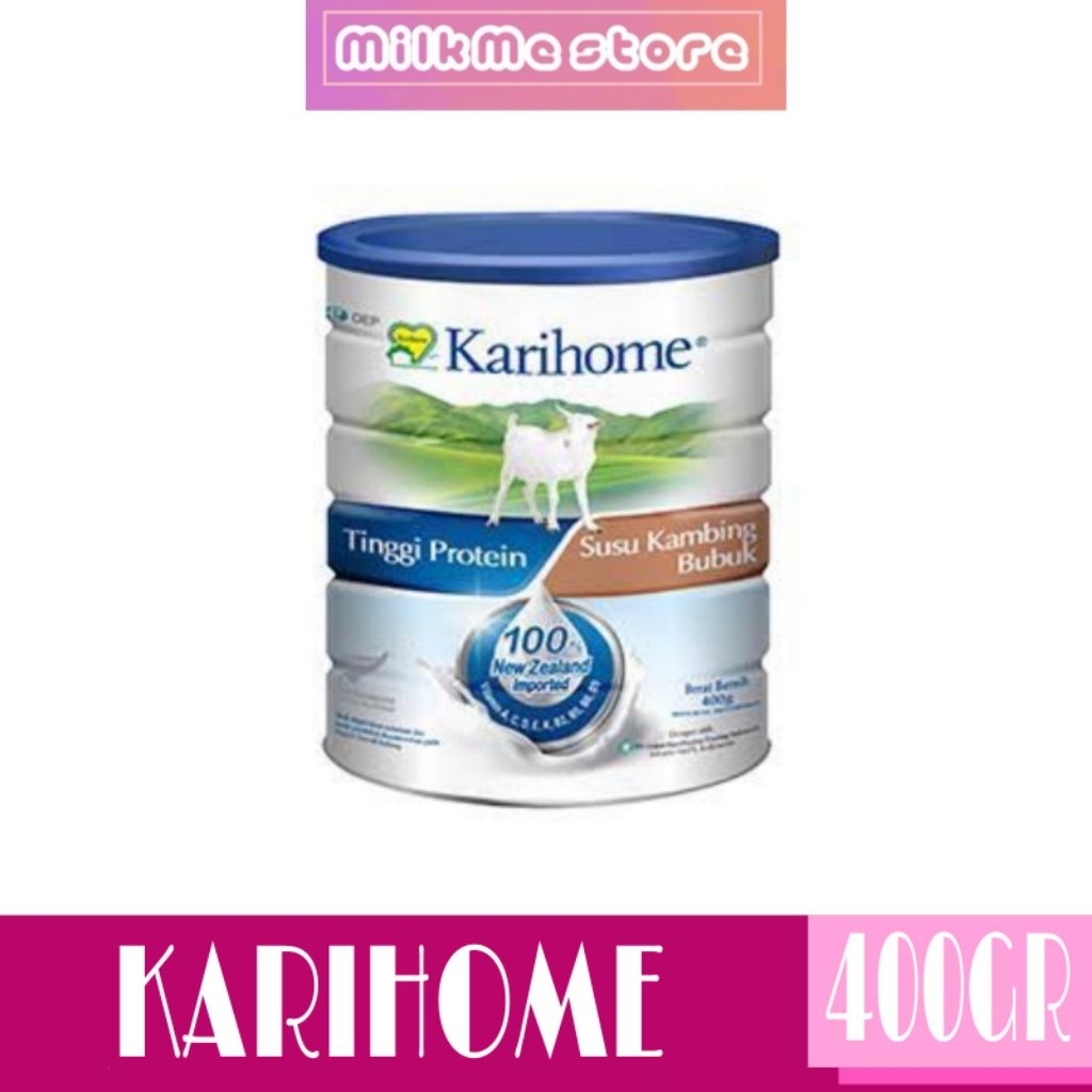 

Karihome Susu Bubuk Keluarga Kaleng 400Gr