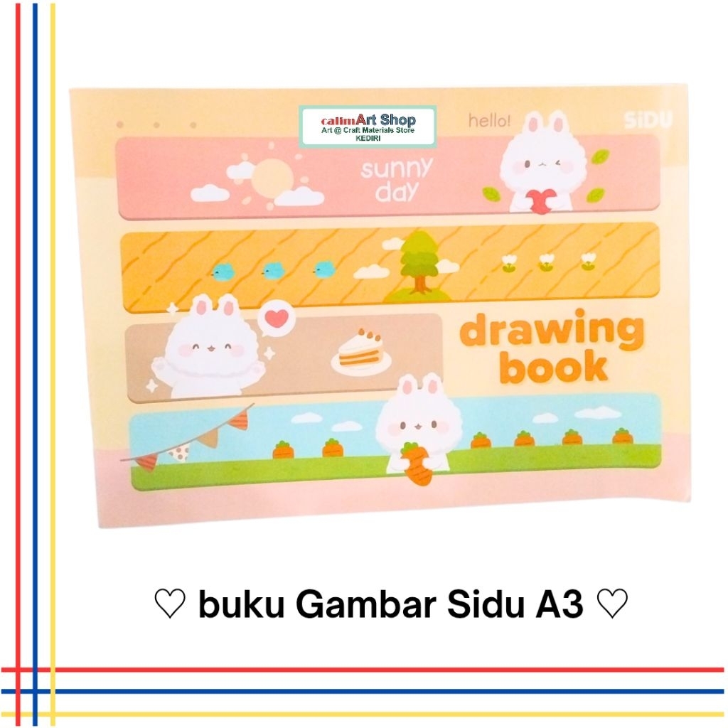 

Drawing Book/ Buku gambar SIDU MIRAGE GELATIK