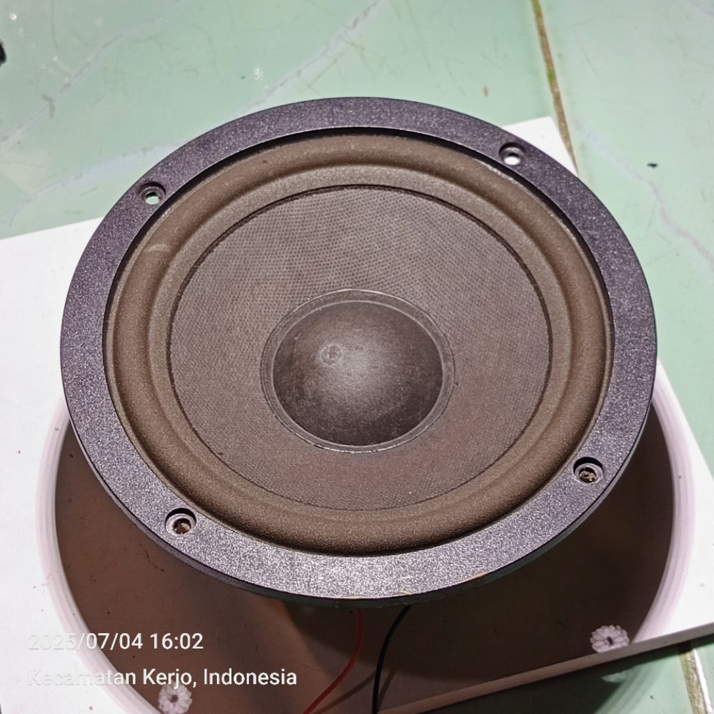 speaker subwoofer ALTEC LANSING 6 inch normal original cabutan