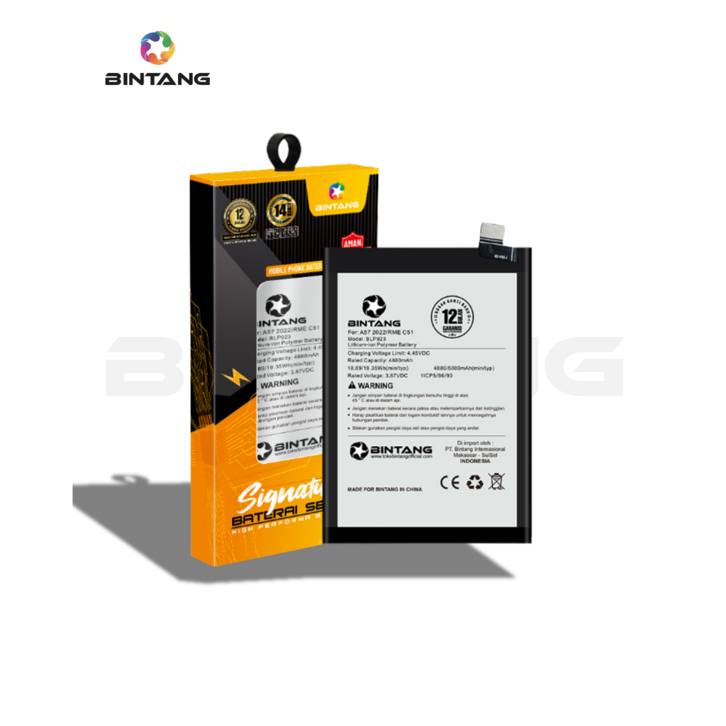 BATT BT SS OP A57 2022/RME C51/A78 5G BLP923