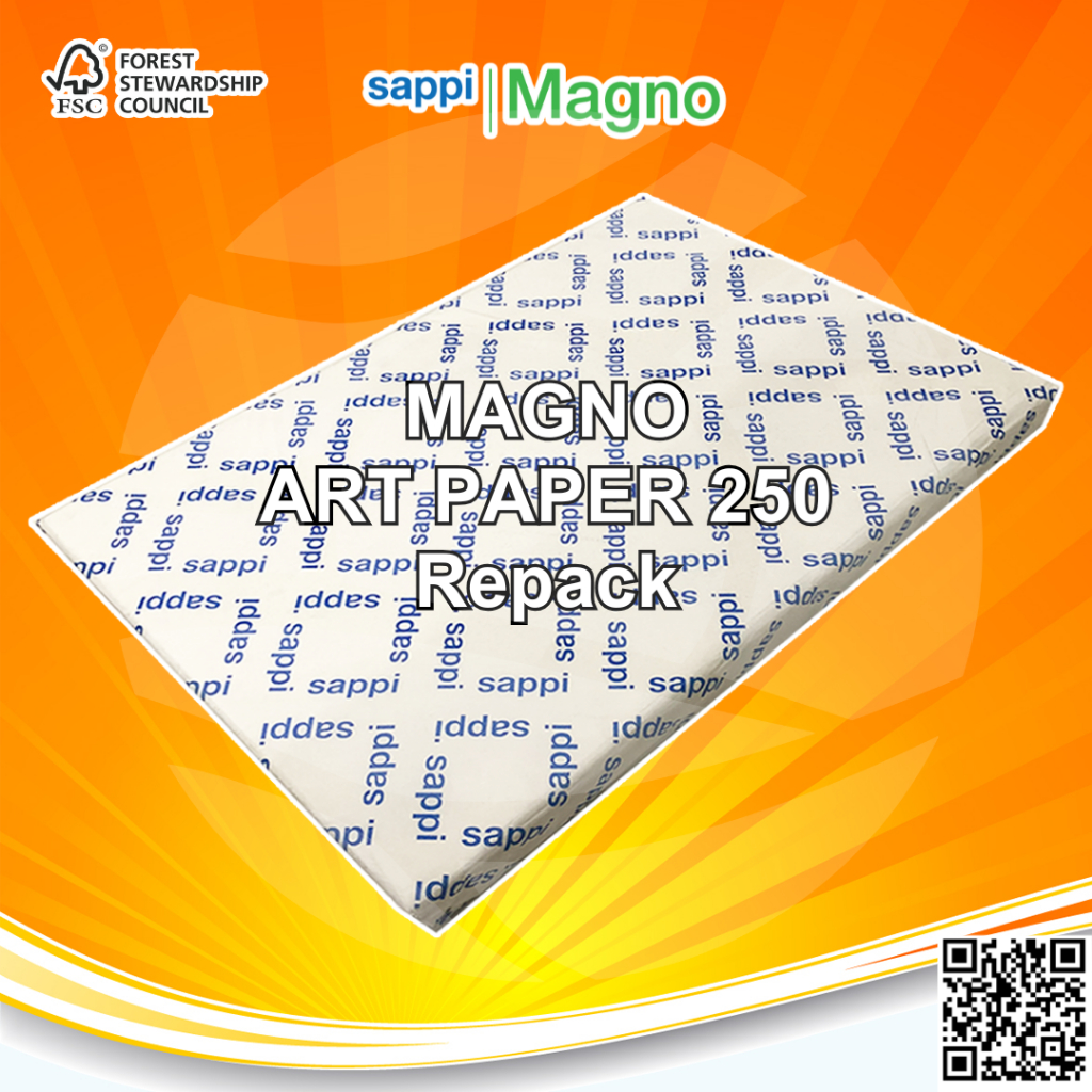 

Magno Gloss Kertas Art Paper Carton CTS 250 Gsm A3+ 50 Lembar Repack