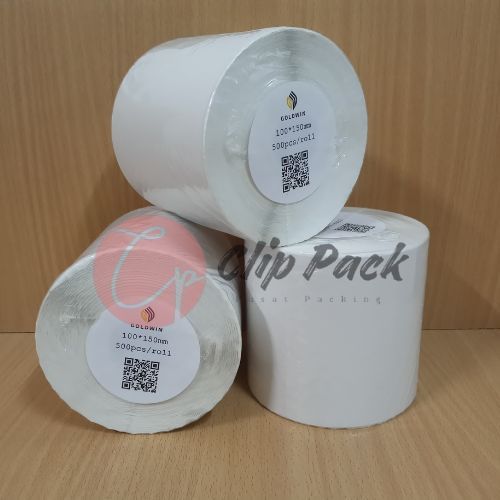 

GOLDWIN Label Barcode 100x150mm – Sticker Thermal Resi (500 pcs)