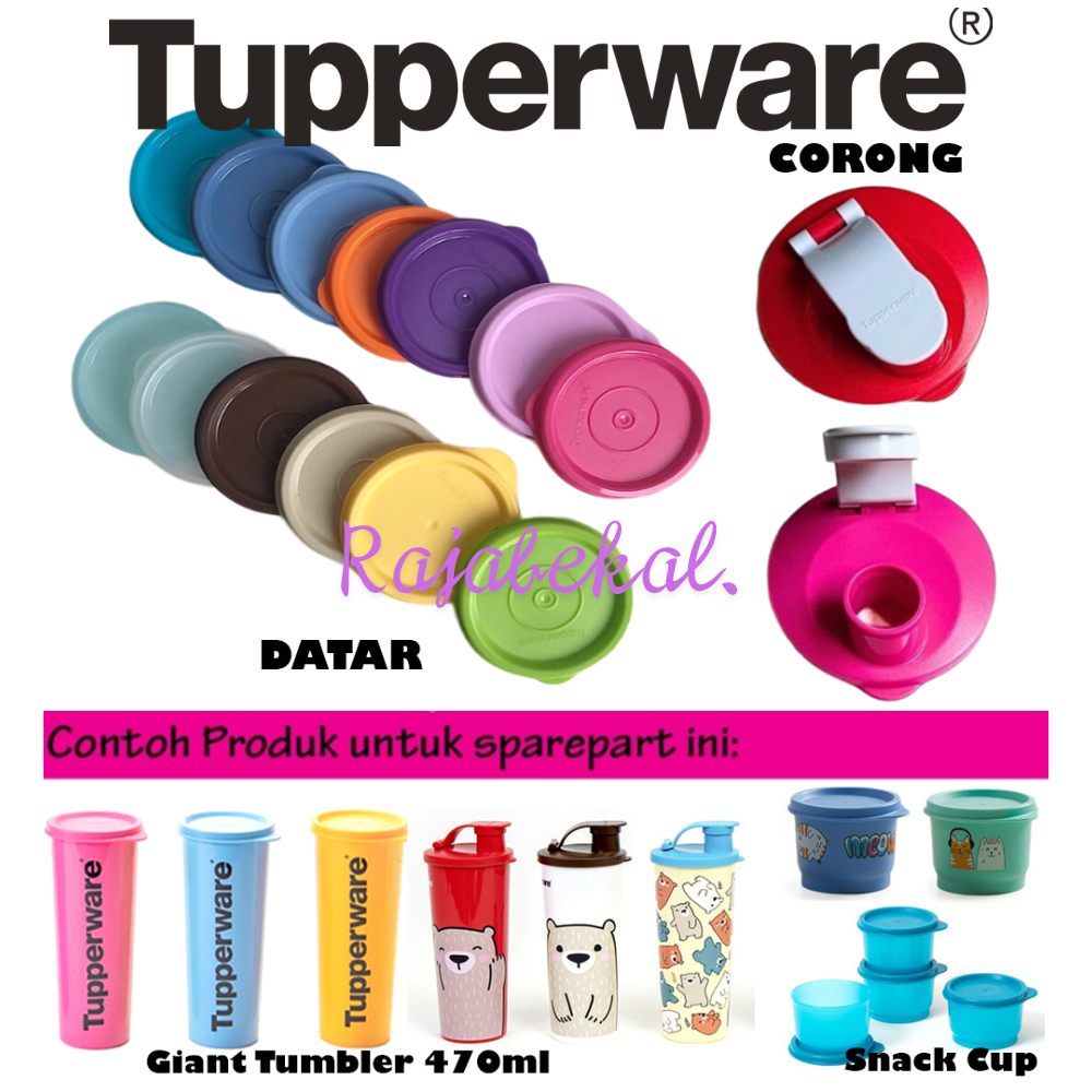 PROMO Tupperware Seal Giant Tumbler Seal Snack Cup