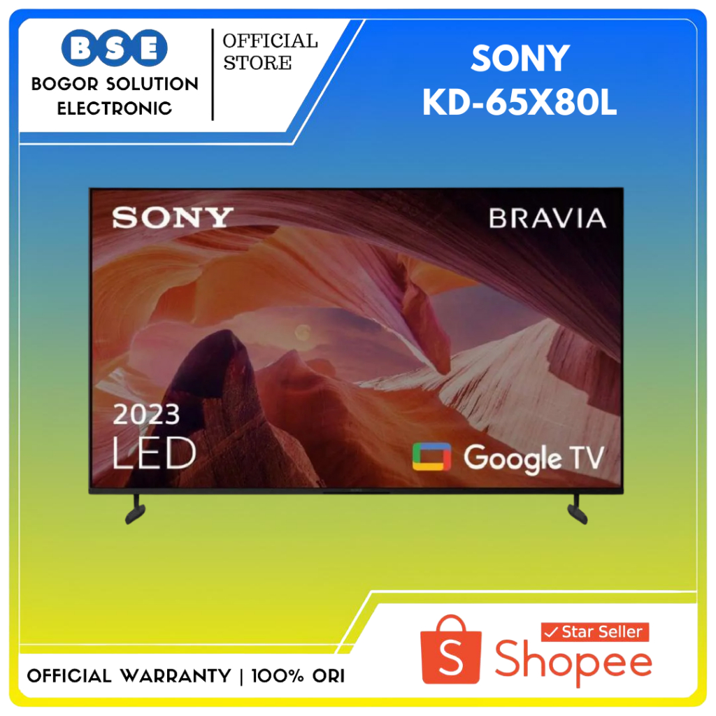 LED TV Sony 65 Inch 65X80L 4K Google TV Sony KD-65X80L 4K Ultra HD HDR