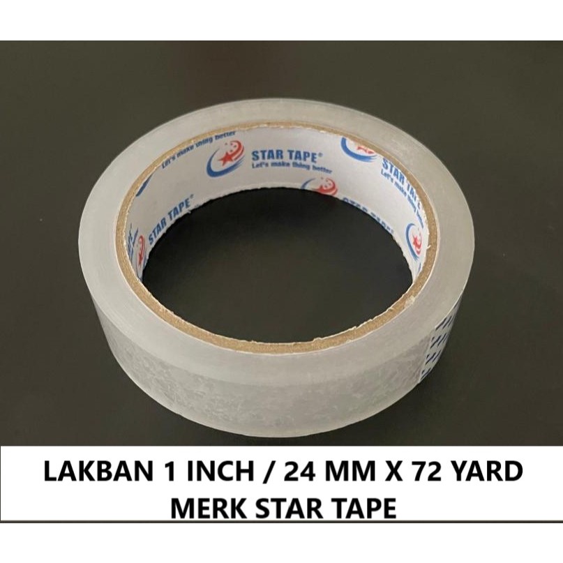 

Lakban 1 inch x 72 yard / solasi / isolasi 24 mm / isolatip / selotip