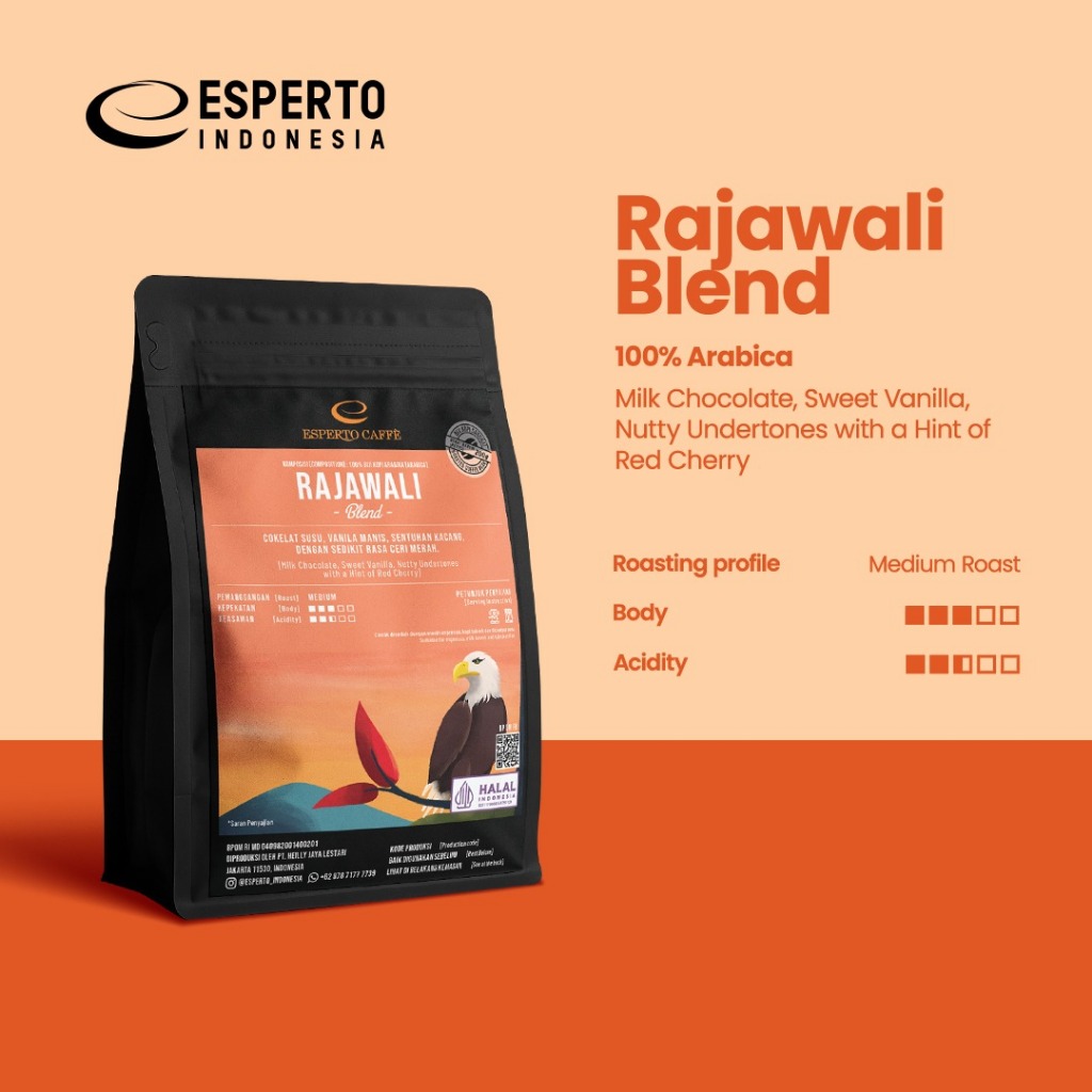 

Esperto Rajawali Blend - Biji Kopi - Coffee Beans
