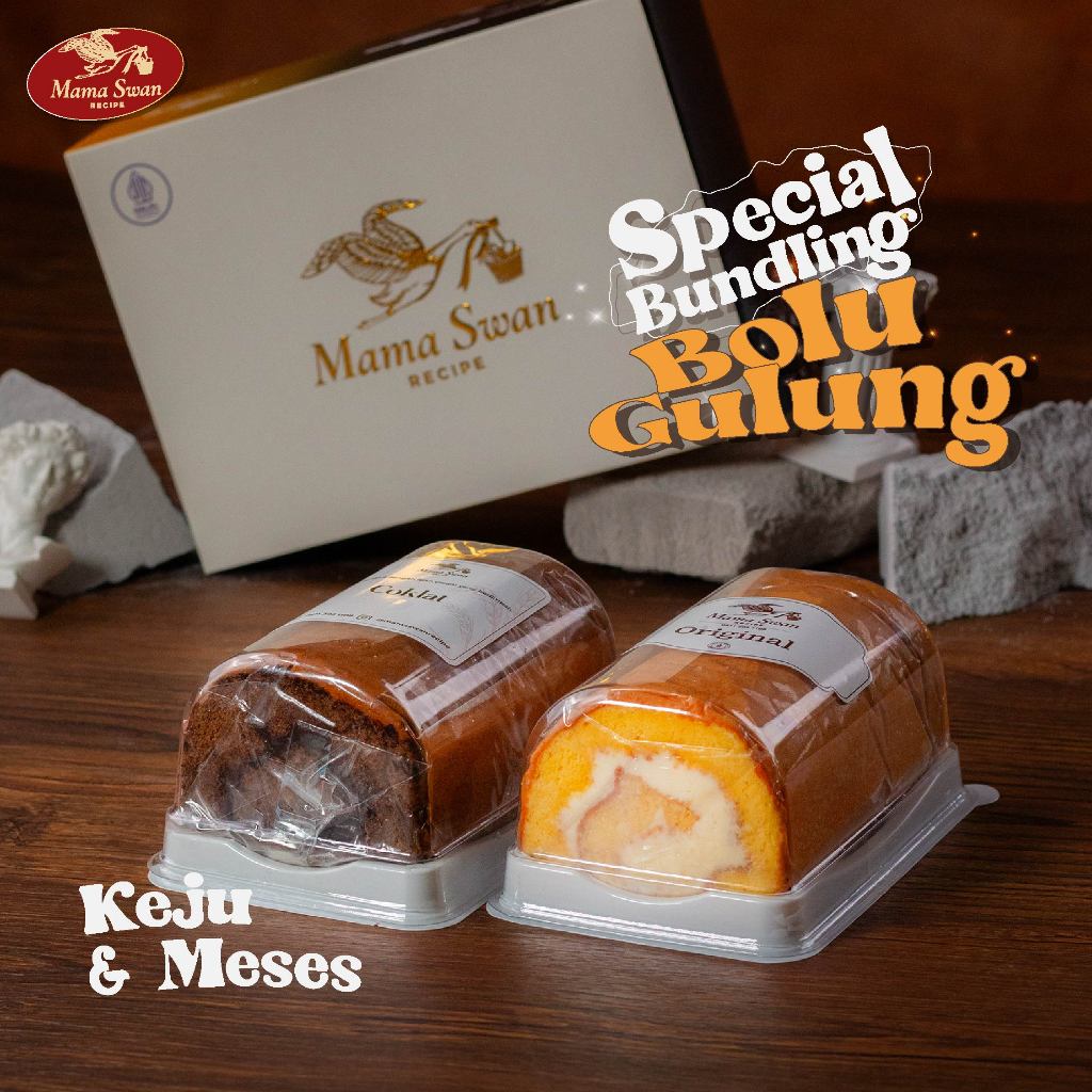 

Bundling Bolu Gulung Mika Keju & Meses